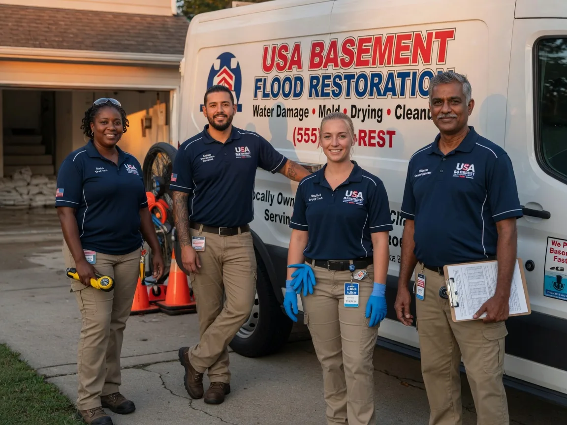 Basement Flood Cleanup company in Pittsview, AL